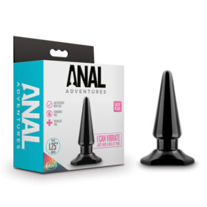Anal Adventures Easy Plug Black
