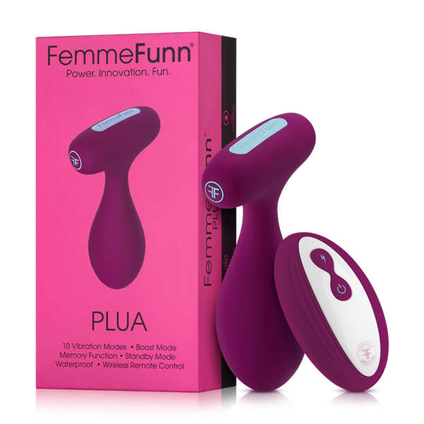 FemmeFunn Plua Vibrating Plug Fuchsia