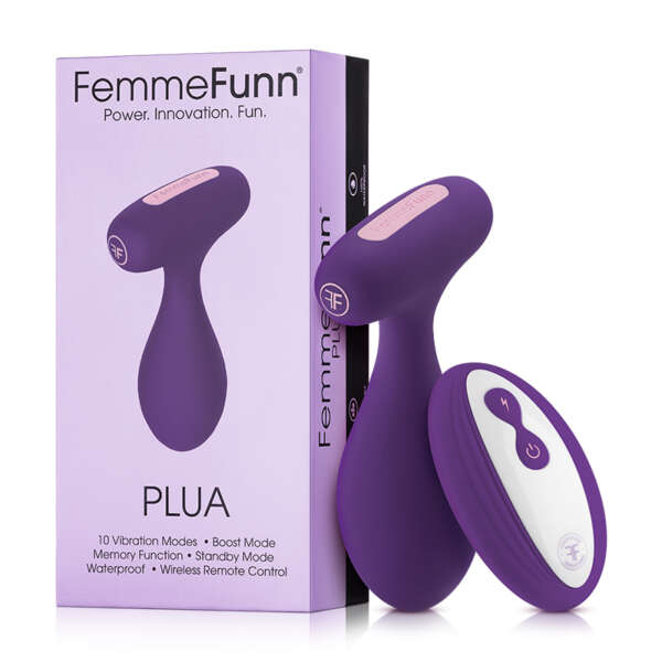 FemmeFunn Plua Vibrating Plug Purple