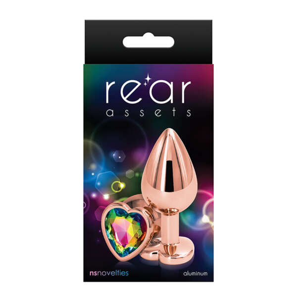 Rear Assets Rose Gold Heart Medium Rainb