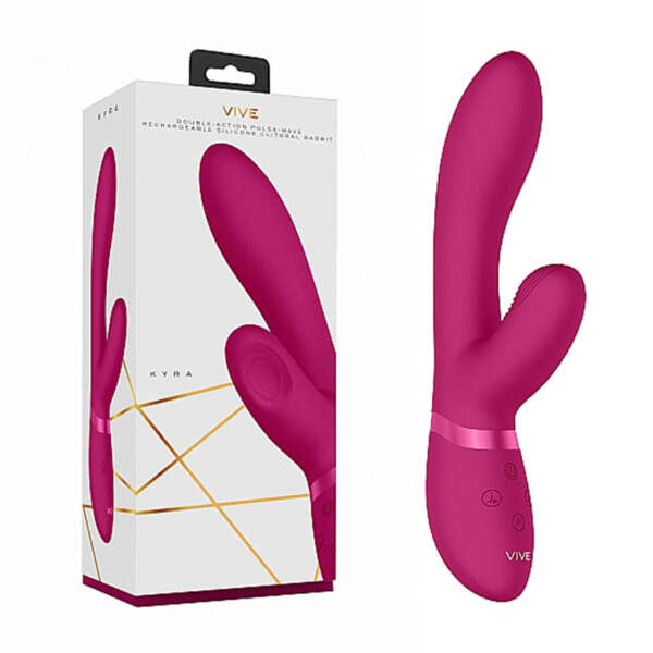 VIVE KYRA Pulse-Wave Rabbit Vibrator Pnk
