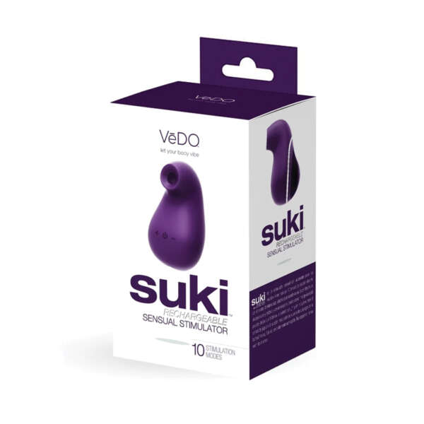 Vedo Suki Vibrating Sucker Deep Purple