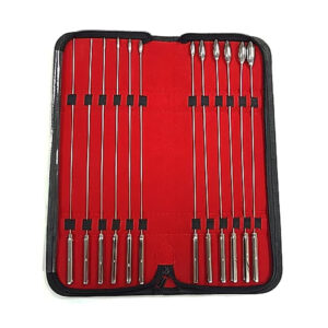 Stainless 12 Piece Rosebud Dilator Set