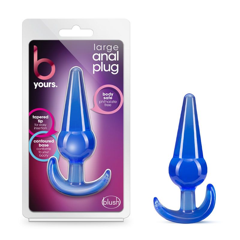 B Yours Anal Plug Large Blue