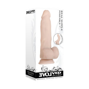Evolved RealSupplePosble 7in Dildo Bge