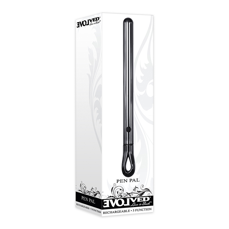 Evolved Pen Pal Vibrator Chrome