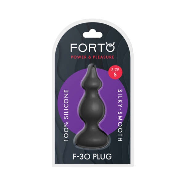 Forto F-30 Pointer Silicone Plug Sml Blk