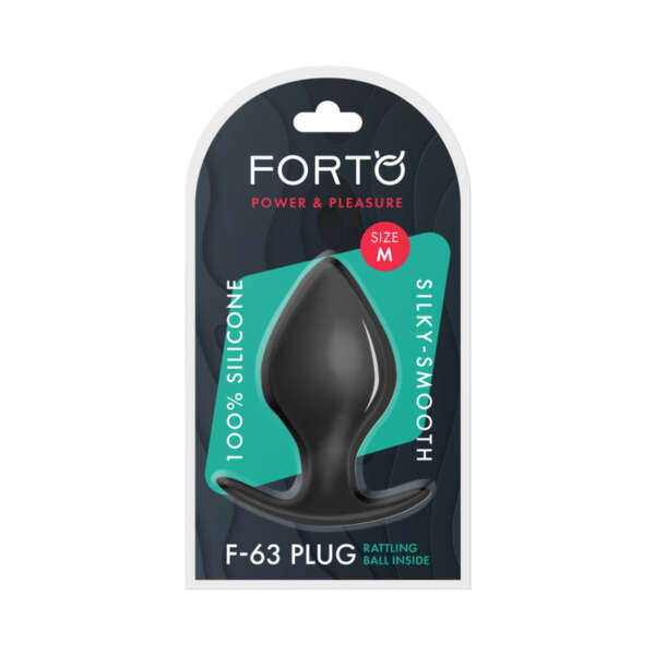 Forto F-63 Rattler Spade Plug Med Blk