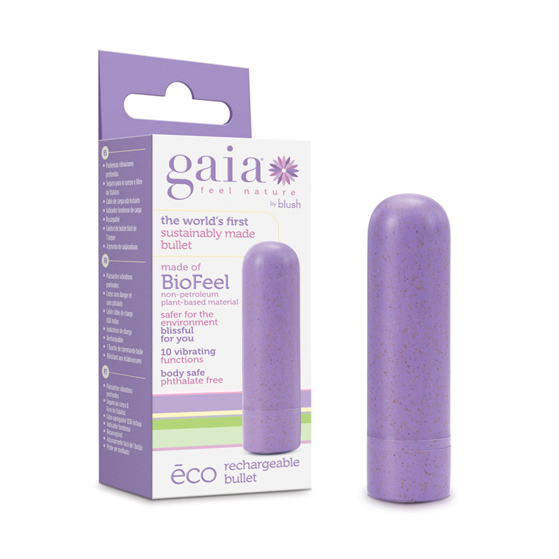 Gaia Eco Rechargeable Bullet Lilac