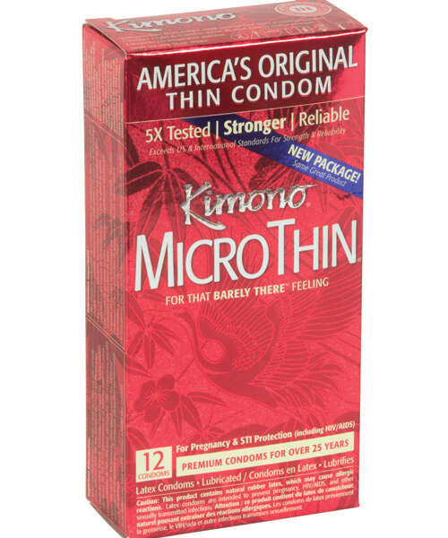 Kimono Micro Thin Condoms - Box of 12