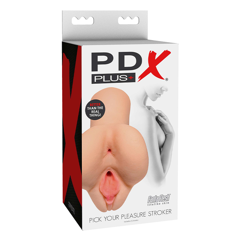 PDX Plus Pick Your Pleasure Stroker Beig