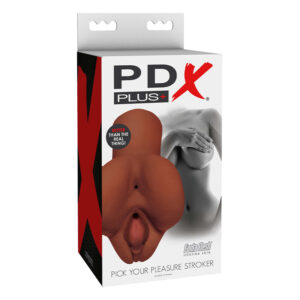 PDX Plus Pick Your Pleasure Stroker Brn