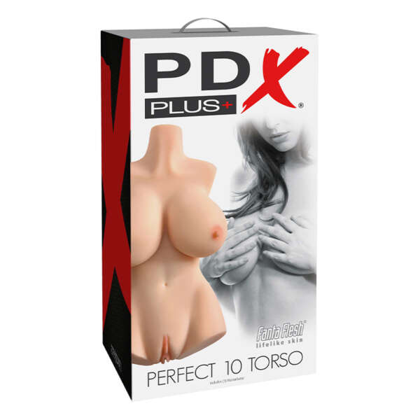 PDX Plus Perfect 10 Torso Mastur Beige