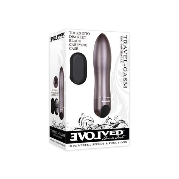 Evolved Travel-Gasm Bullet Vibe W/Case