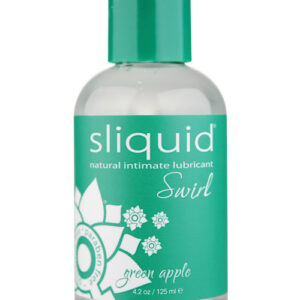 Sliquid Naturals Swirl Lubricant - 4.2 oz Green Apple