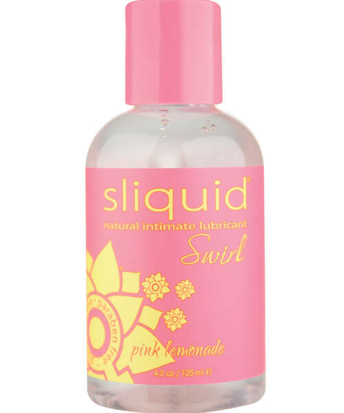 Sliquid Naturals Swirl Lubricant - 4.2 oz Pink Lemonade