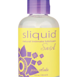 Sliquid Naturals Swirl Lubricant - 4.2 oz Pina Colada