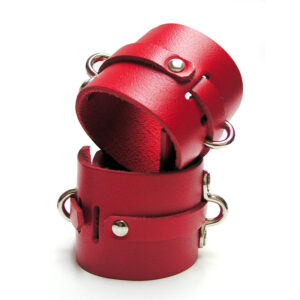 KL Bondage Basics Ankle Cuffs, Red