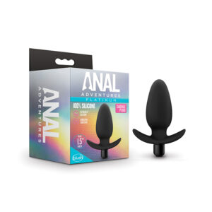 Anal Adventures Vibrating SaddlePlug Blk