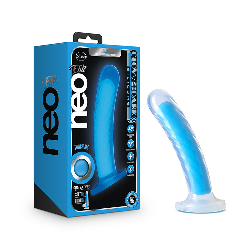 Neo Elite GITD Tao 7in Neon Blue