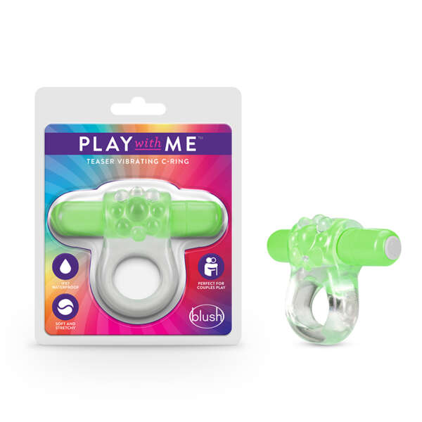 Play with Me Teaser Vibr C-Ring Green