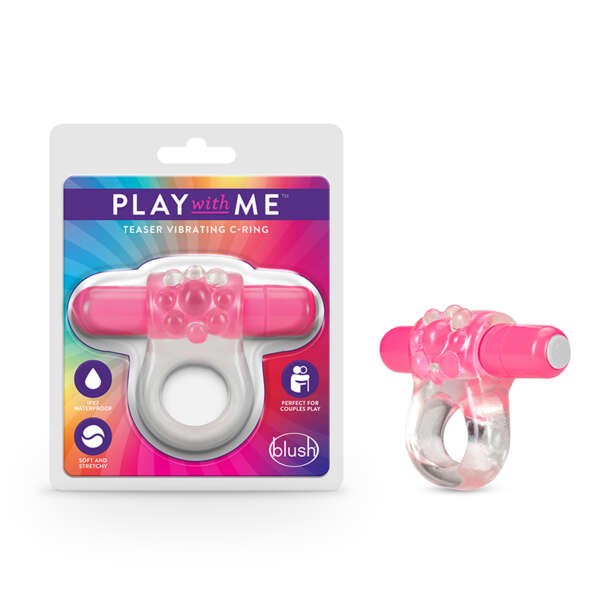 Play with Me Teaser Vibr C-Ring Pink