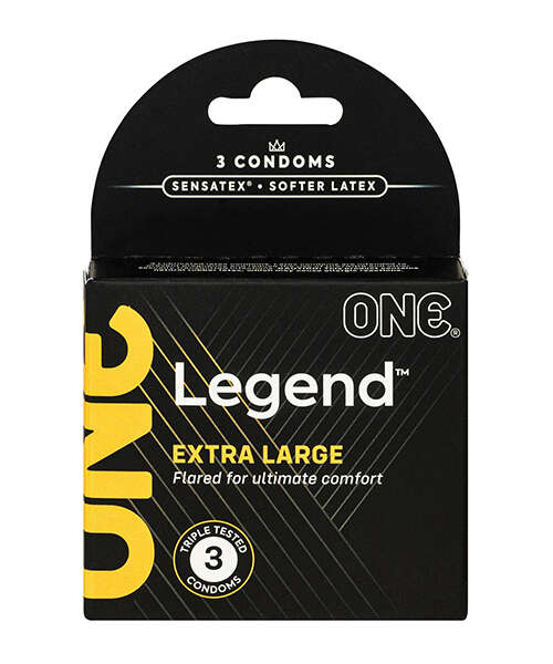 One The Legend XL Condoms - Box of 3