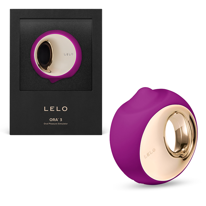 LELO ORA 3 Clitoral Stimulator Deep Rose