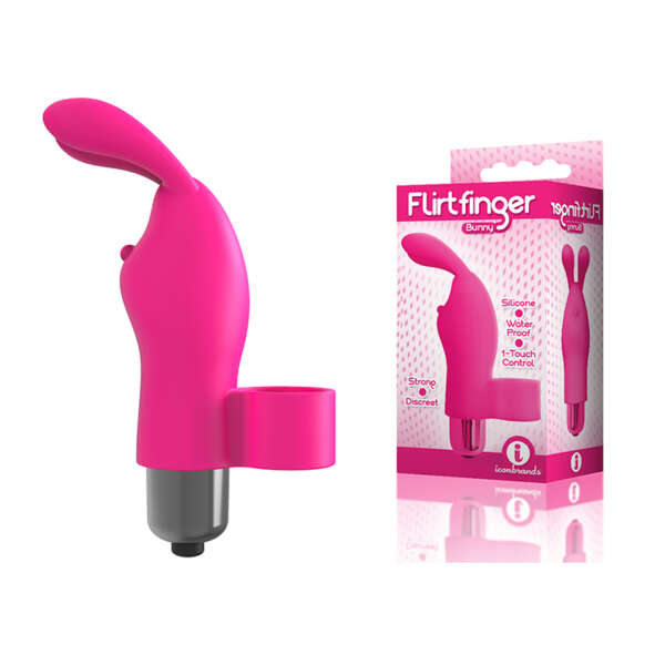 The 9's Flirt Finger Bunny Pink