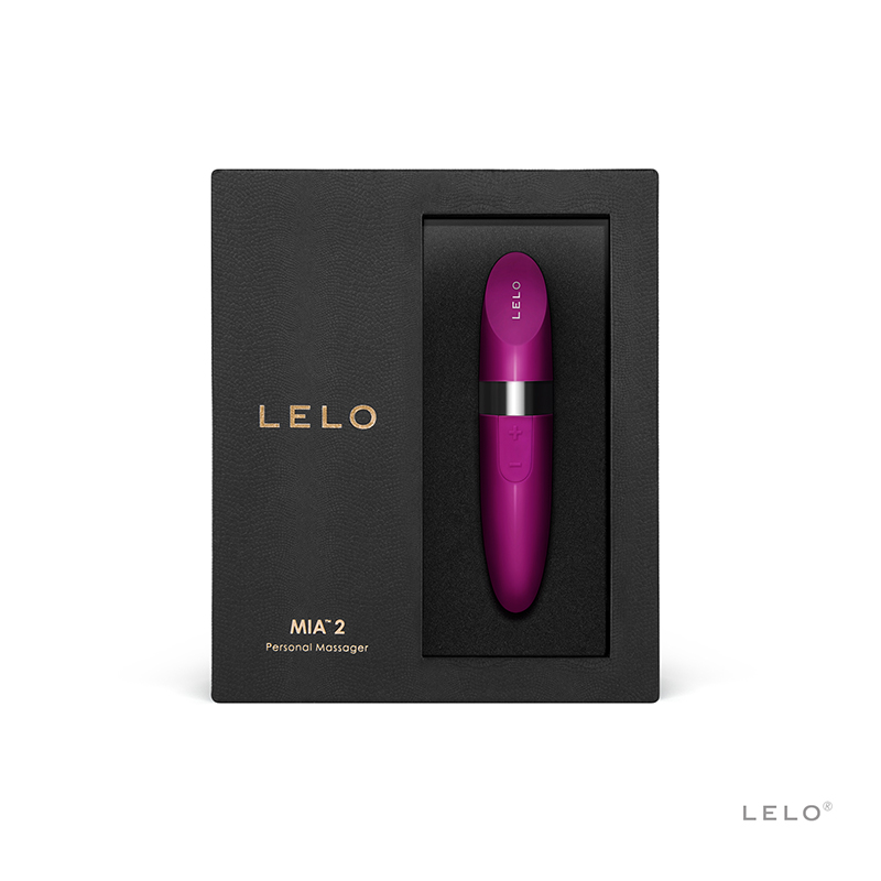 LELO MIA 2 Lipstick Vibrator Deep Rose