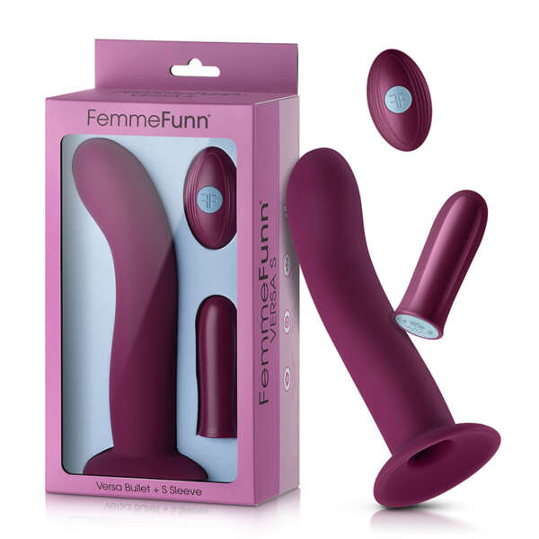 FemmeFunn Versa S Bullet&Sleeve Drk Fuch