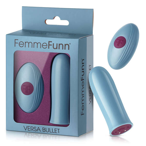 FemmeFunn Versa Bullet w/Remote Lt Blu