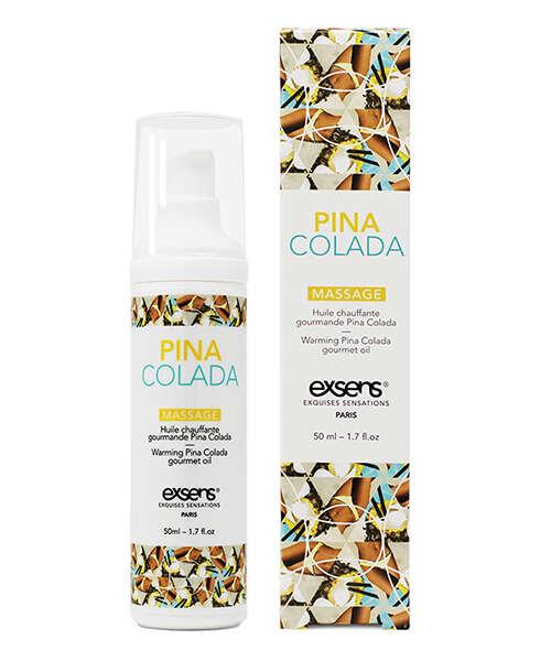 EXSENS of Paris Warming Massage Oil - Pina Colada