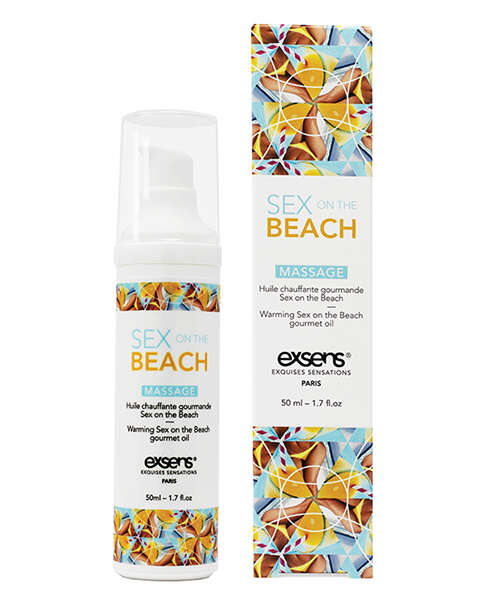 EXSENS of Paris Warming Massage Oil - 50 ml Sex on the Beach