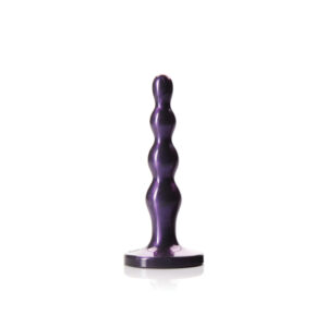 Tantus Ripple Small Beaded Plug Amethyst