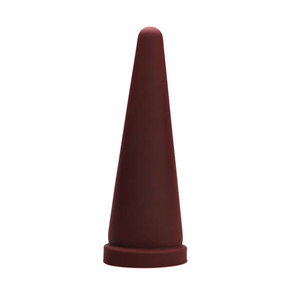 Tantus Cone Large Firm Dildo Garnet BOX