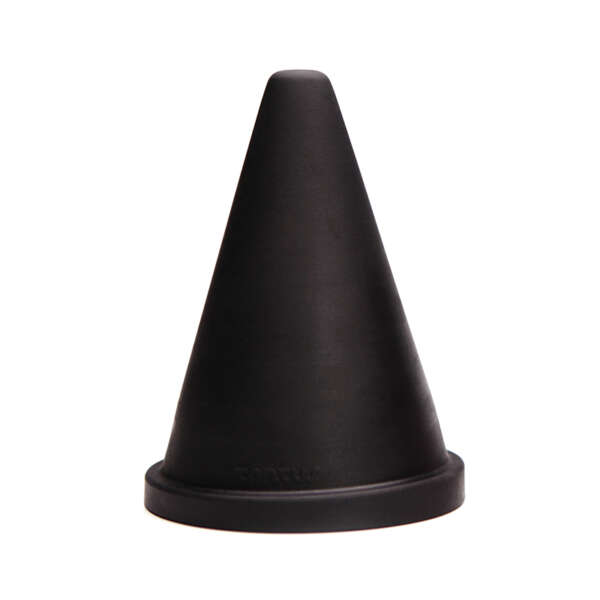 Tantus Cone Squat Dildo Onyx BOX