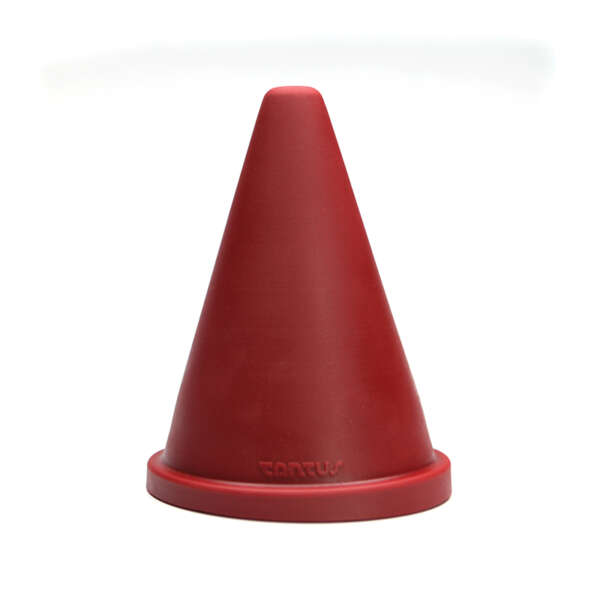 Tantus Cone Squat Dildo Ruby BOX