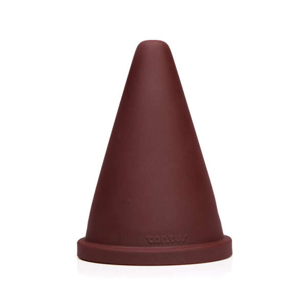 Tantus Cone Squat Firm Garnet BOX