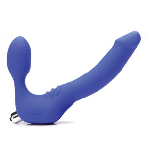 Tantus Strapless Slim Vibrating Azure