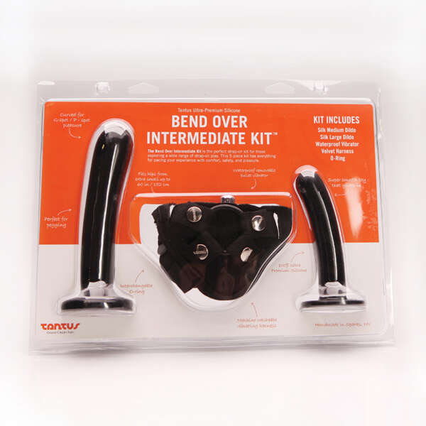 Tantus Bend Over Intermediate Kit Onyx