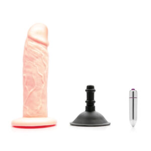 Tantus Sam O2 Vibr DildoKit Cream BAG