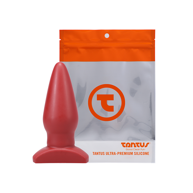 Tantus Ringo Plug Crimson BAG