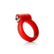 Tantus Vibrating C-Ring 2in Crimson