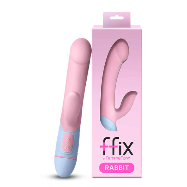 FemmeFunn FFIX Rabbit Vibr Light Pink
