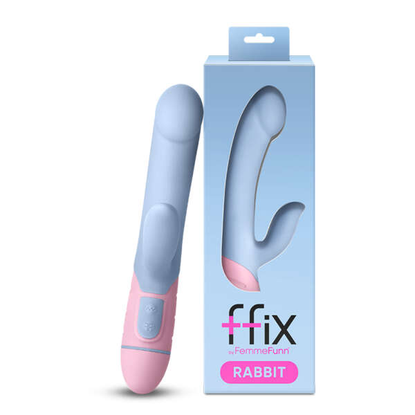 FemmeFunn FFIX Rabbit Vibr Light Blue