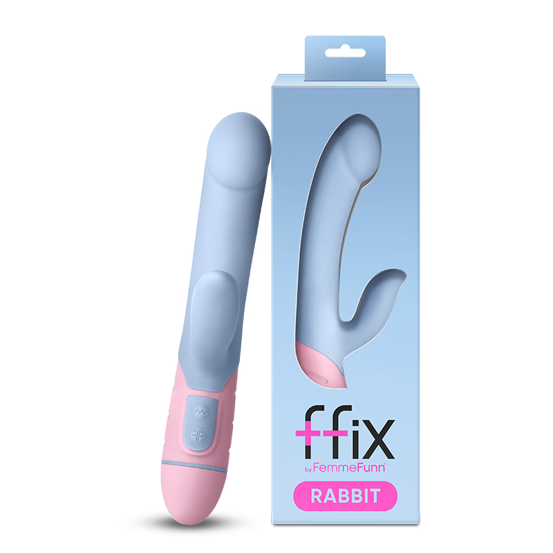 FemmeFunn FFIX Rabbit Vibr Light Blue