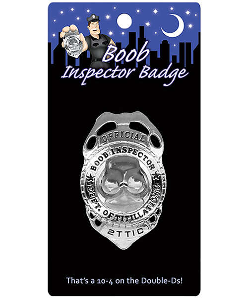 Boob Inspector Badge