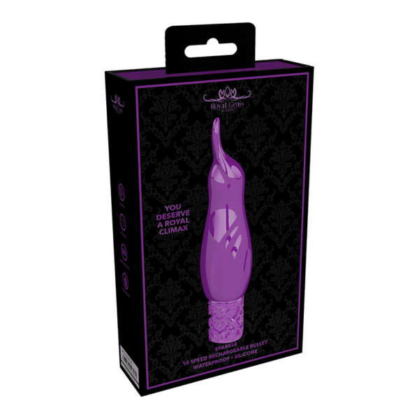 Royal Gems Sparkle Flicking Bullet Purpl