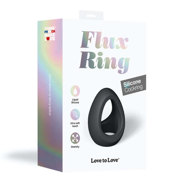Love to Love Flux Ring Cockring Black